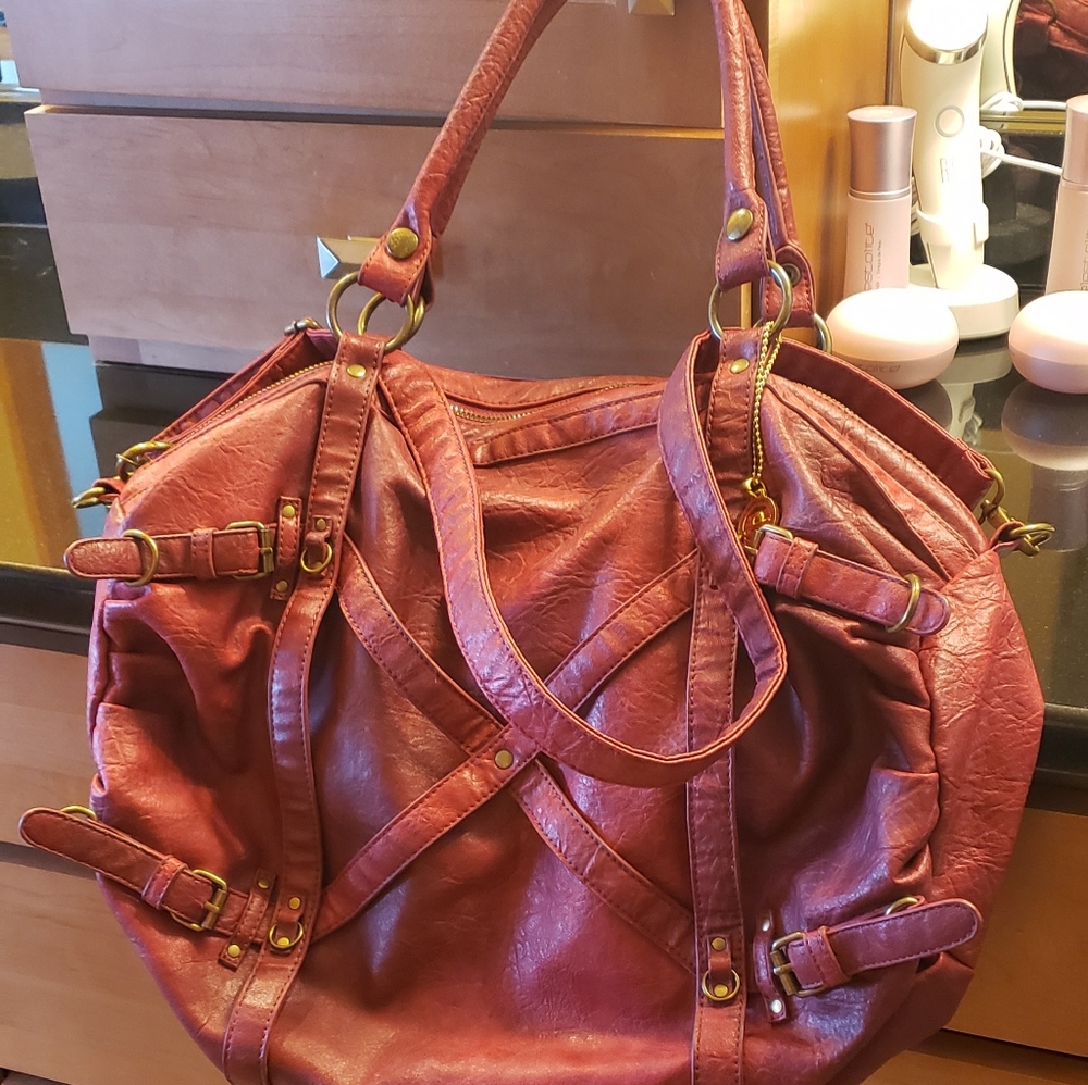 Big Buddah leather bag
